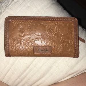 Leather The Sak wallet for sale!